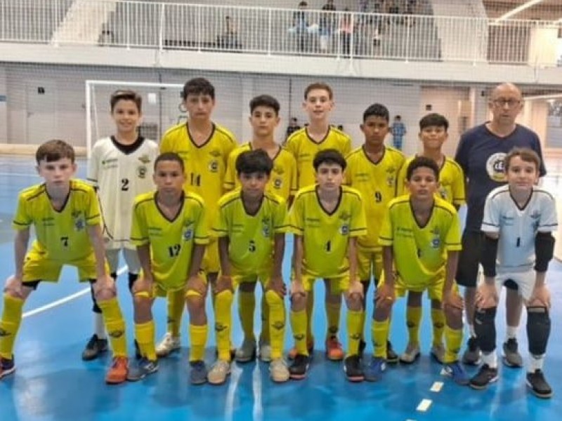 CEEJ FUTSAL/SECEL SUB 12, SUB 11 E SUB 10 ENTRE OS 4 MELHORES DO ESTADO