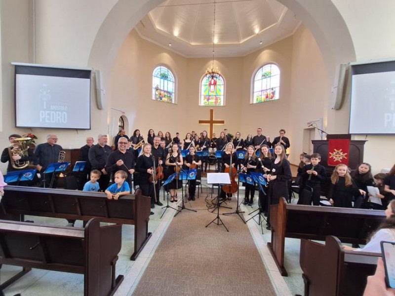 Participação no Advento de Natal - Orquestra Jovem do Colégio Evangélico Jaraguá