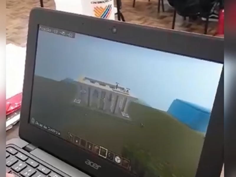 Minecraft em sala de aula!