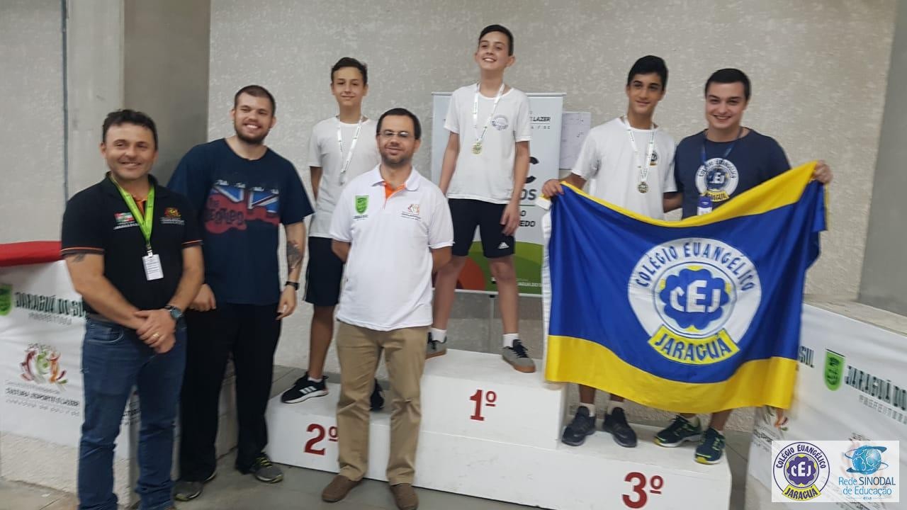 Futsal masculino do CEJ é campeão dos Jogos Escolares de 12 a 14 anos. -  Colégio Evangélico Jaraguá