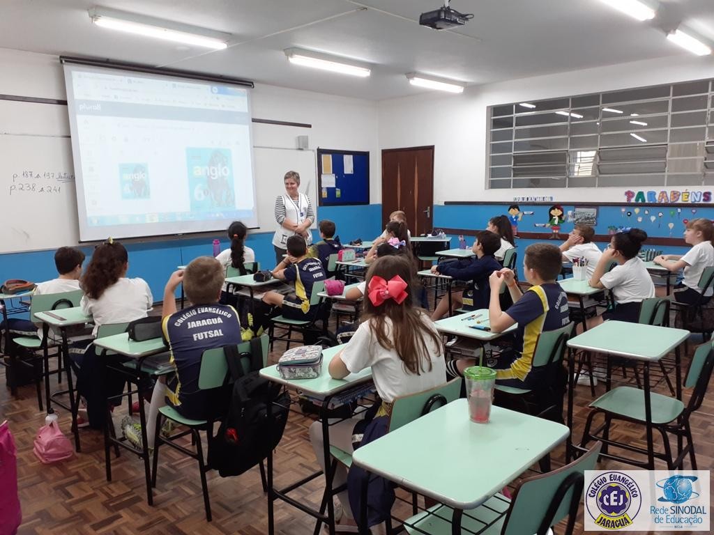 Aulas de inglês - 6° ao 9° ano - Colégio Evangélico Jaraguá