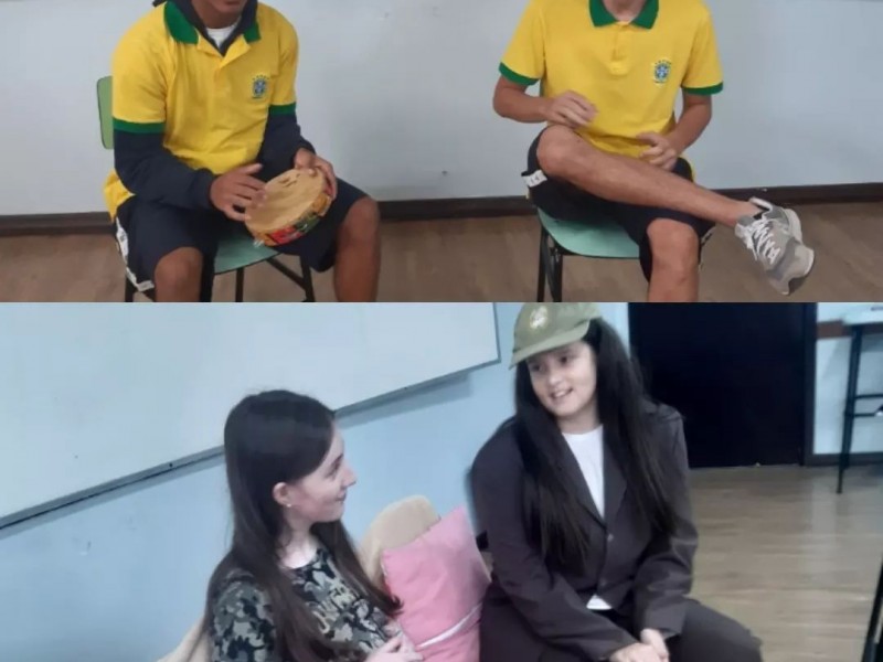 Turmas dos 1ºs anos do EM participam Manhã Literária
